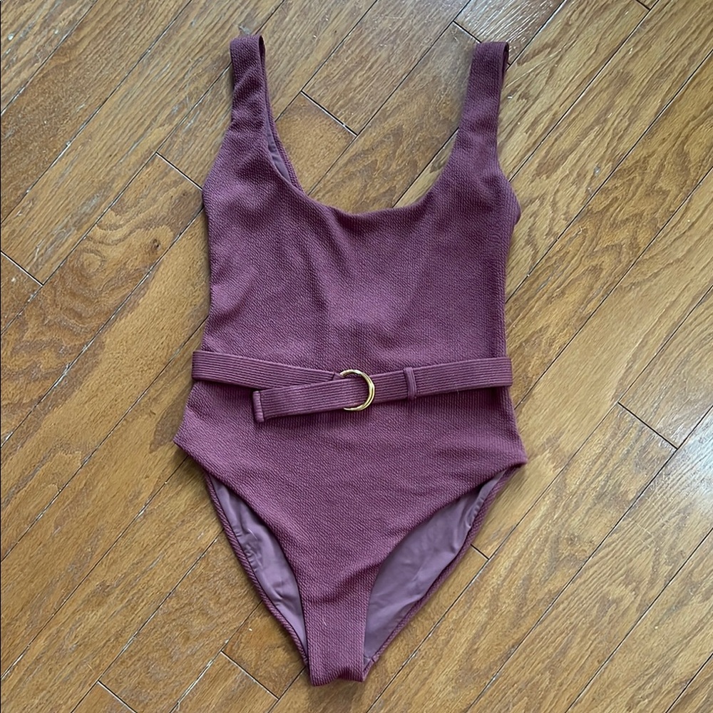 Melissa Odabash Plum One Piece Swimsuit